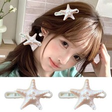 Headwear Star Sea Hairpin Hair Accessories Hairpin Gifts Starfish Hair Clips    