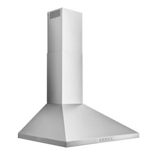 Broan-NuTone 30" Pyramidal Chimney Range Hood with LED Lighting, 450 Max CFM
