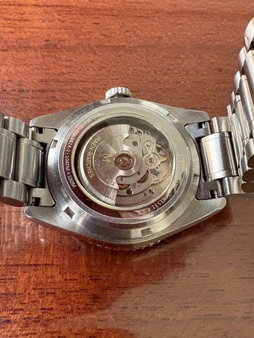 MAEN Watches Automatic Watch ETA2824-2 MK4 Compact heritage diver Men's silver image 3