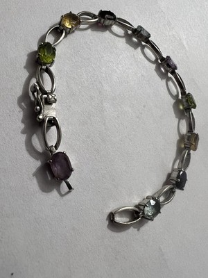 brazalete de plata 925 mujer