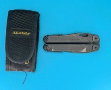Leatherman Wave Plus + Multi-Tool! FAST SHIPPING! BLACK OXIDE! WITH SHEATH!