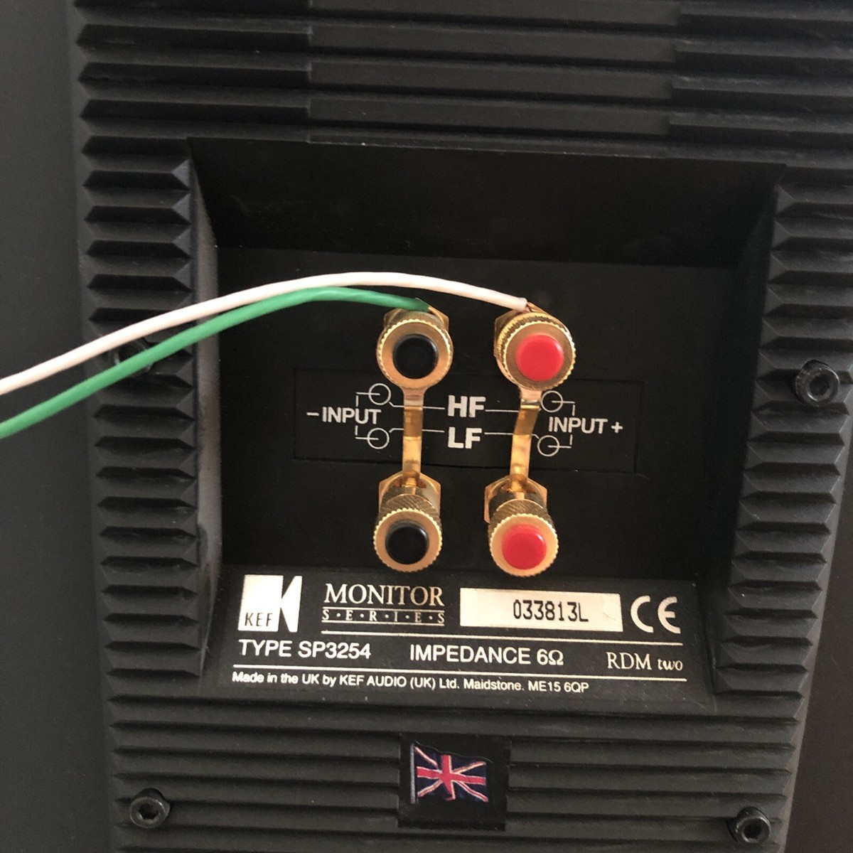 KEF RDM TWO SP 3254 Bookshelf Monitor Speakers | eBay