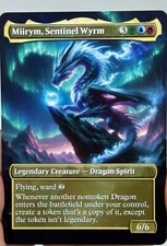 Miirym, Sentinel Wyrm Proxy Card with Custom designed art