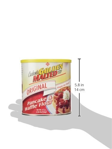 	Golden Malted Waffle and Pancake Flour Original 33-Ounce Can	