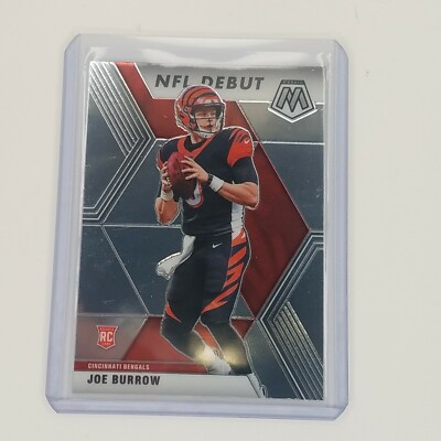 Joe Burrow Select Rookie Card 2020 Panini Mosaic Joe Burrow Rookie Card #261 – Cincinnati Bengals – Mint Condition, Ungraded (Investment RC) 2020 Panini Mosaic Burrow - Foto 2