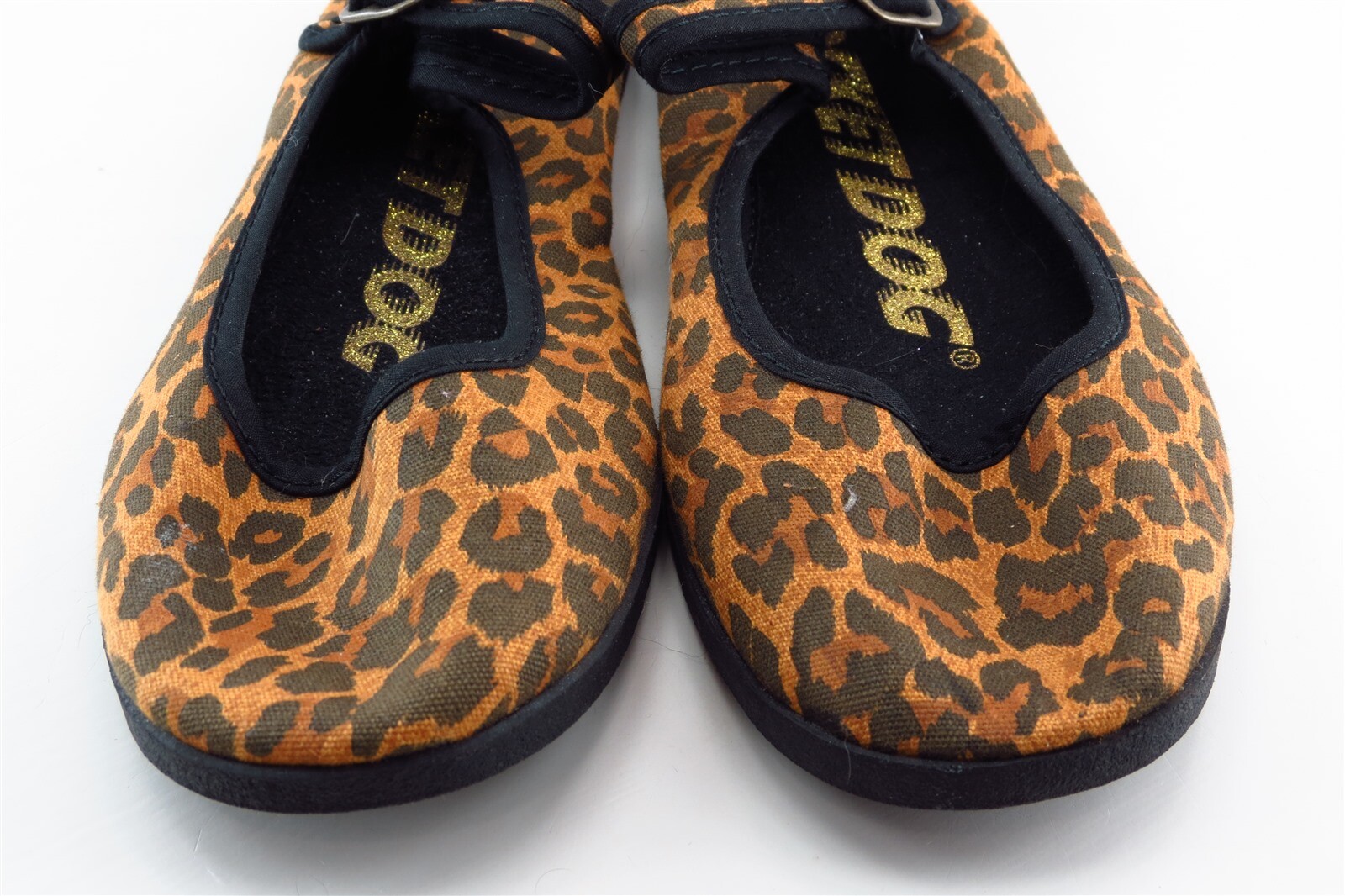 Rocket Dog Mary Janes Brown Fabric Women Shoes Size 6… Gem