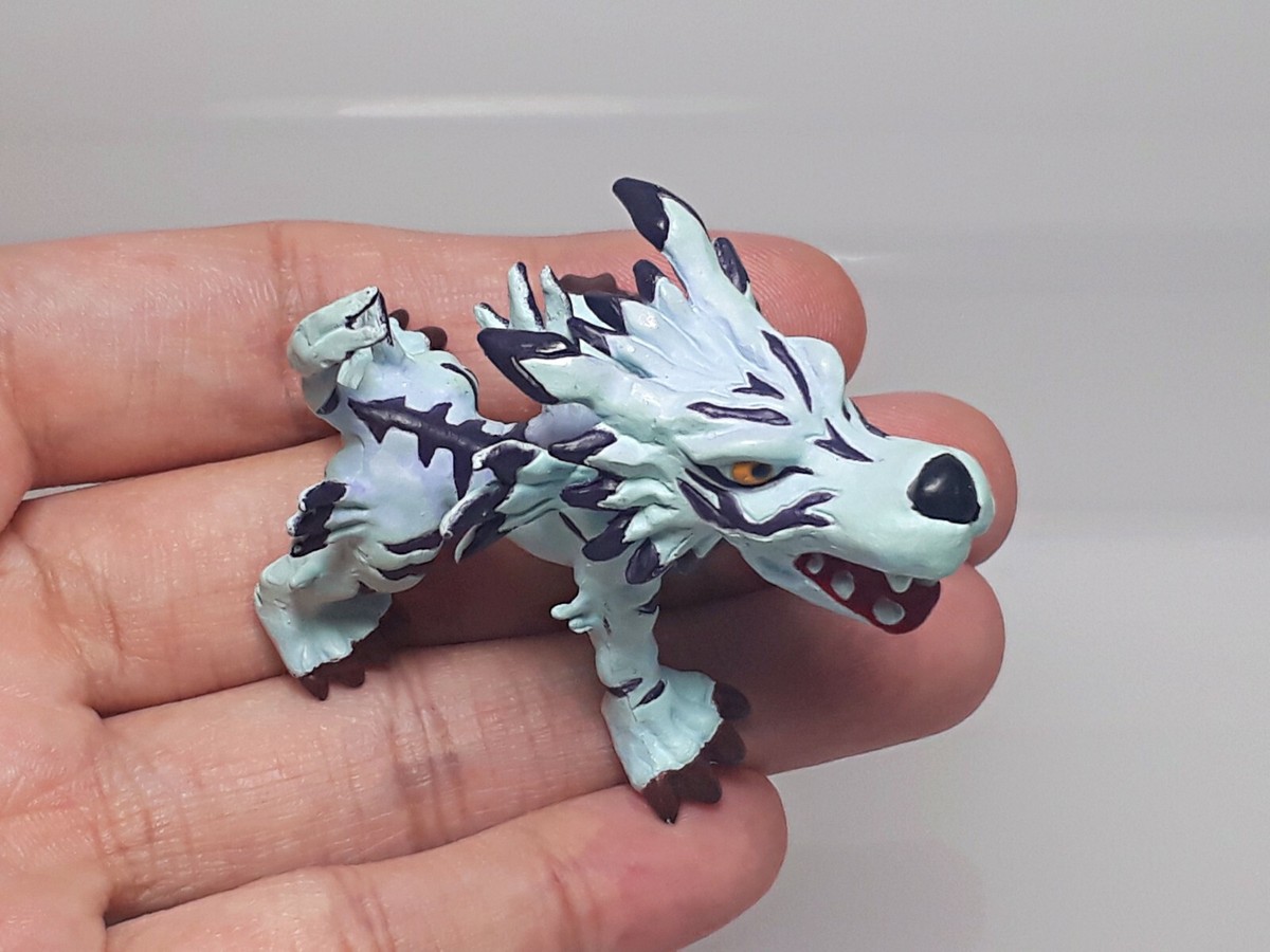 Garurumon Digimon Adventure Figure Bandai 1997 Vintage Toy