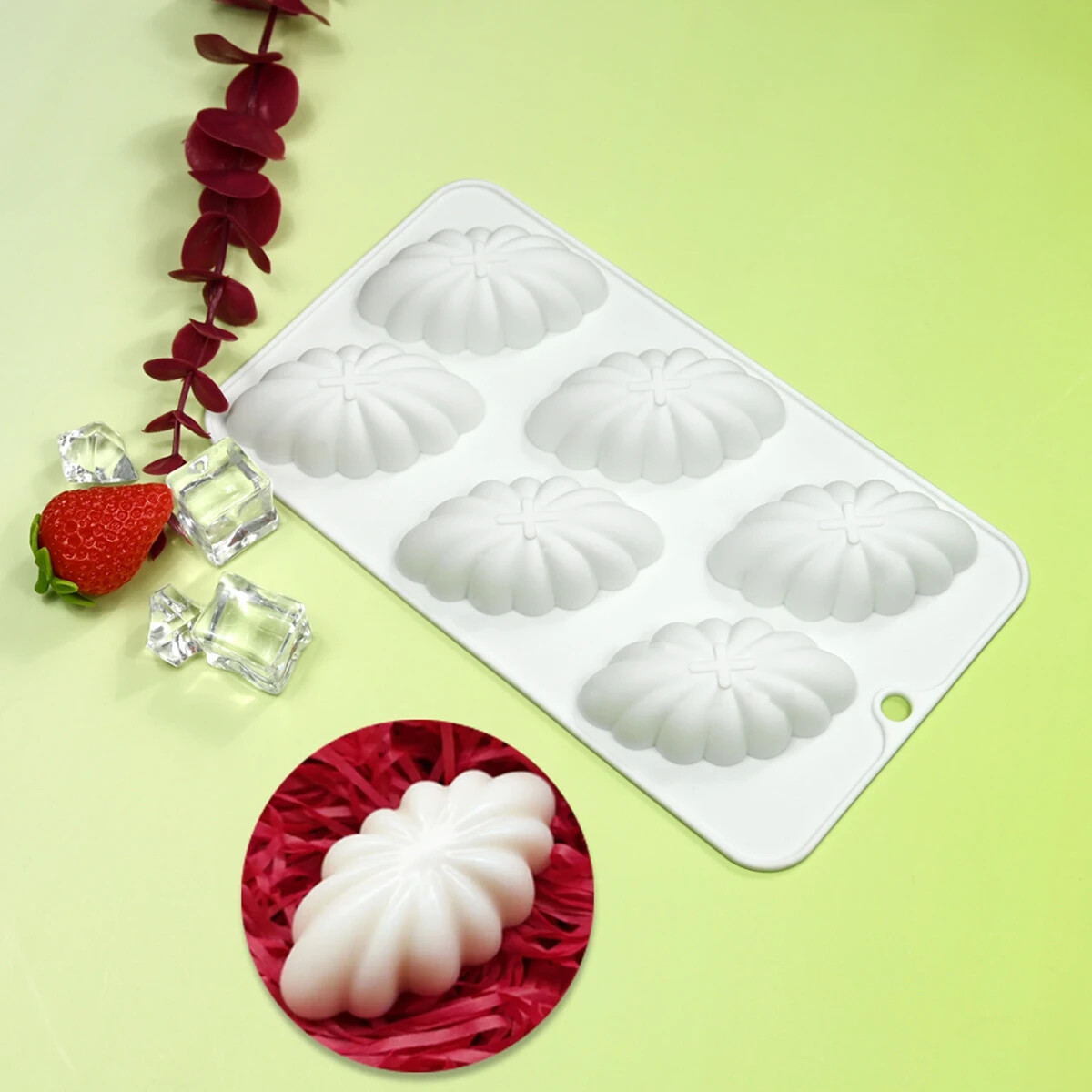Madeleine Pan Nonstick Silicone Madeleine Molds Shell Shape Baking Cake