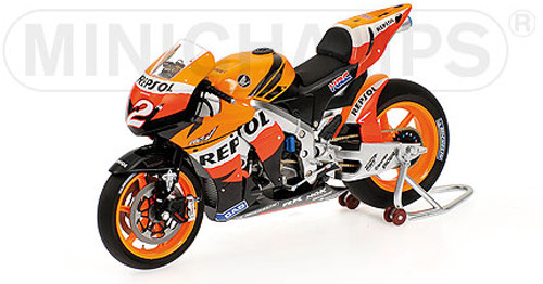 Honda RC212V 2008 Moto GP Dani PEDROSA Tean REPSOL 1:12 Minichamps 