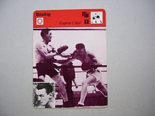 1977 1977/79 SPORTSCASTER BOXING PHOTO EUGENE CRIQUI VS JOHNNY KILBANE NICE!!