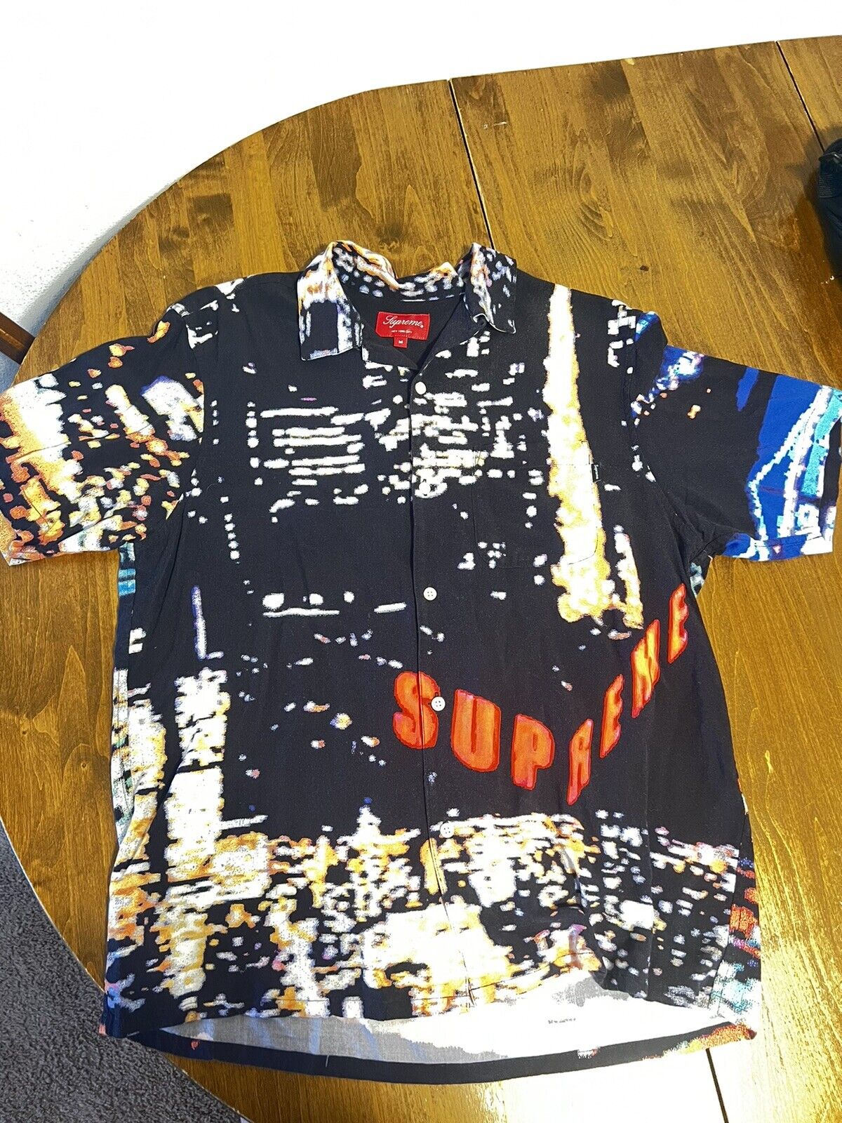 Supreme City Lights Rayon S/S Shirt