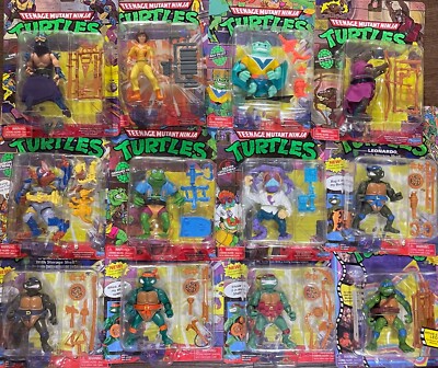 TMNT Playmates Teenage Mutant Ninja Turtles Classic 4'' Action Figures - You Pick