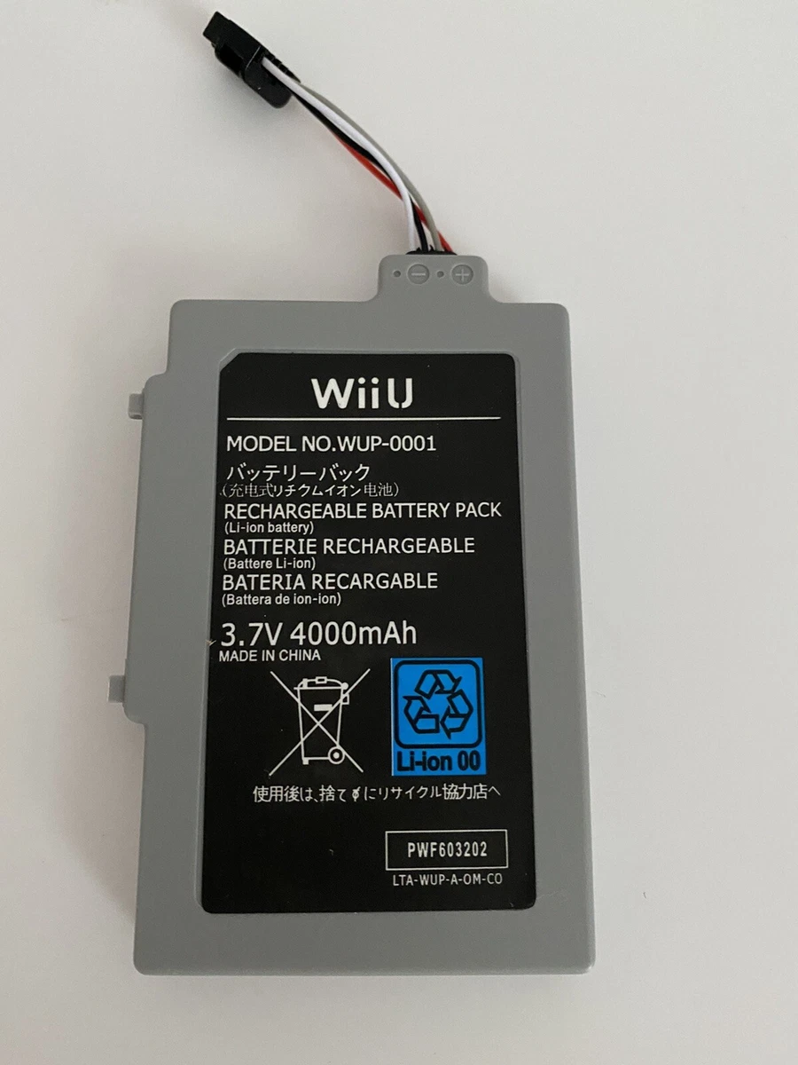 How to replace wii u gamepad battery