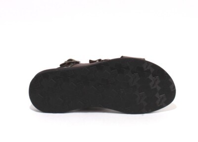 GoodMan 03b Brown Leather Slingback Slides Buckle Men Sandals Goodman | Shoes | Goodman 30 Brown Leather Slingback Slides  main image 3