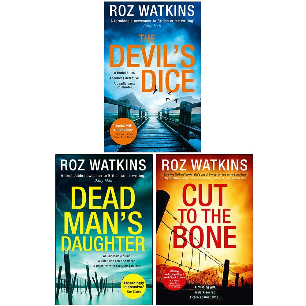 DI Meg Dalton Thriller Series By Roz Watkins 3 Books Collection Set Devil’s Dice