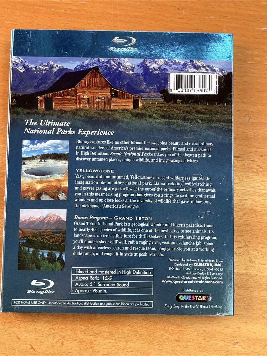 (未使用･未開封品)Scenic National Parks: Yellowstone [Blu-ray] Scenic National Parks: Yellowstone [Blu-ray] BRAND NEW! | eBay