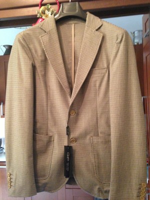 PROMO! GF SARTORIA ITALIANA Giacca non foderata uomo TG 50 Lana 100% | eBay