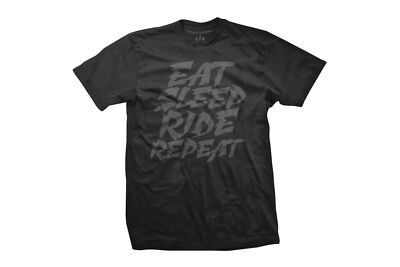 DHD Wear Eat Sleep Ride Repeat Tee Blk MD