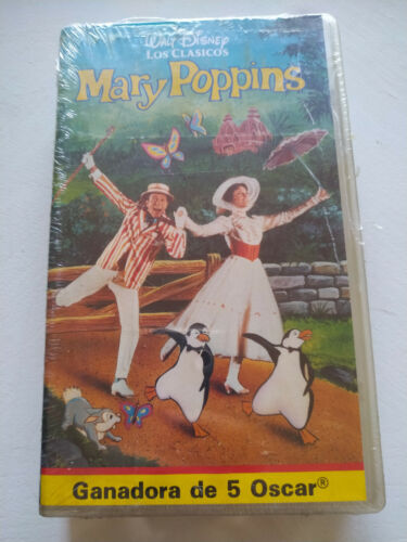 Mary Poppins los Classics WALT DISNEY 1983 - VHS Tape Spanish New - 4T - Picture 1 of 5