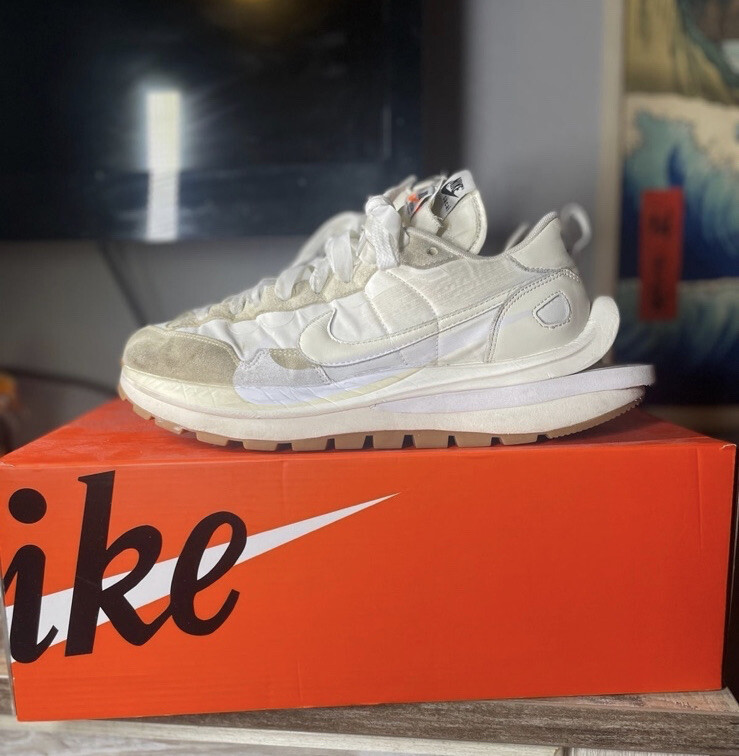Size 9.5 - Nike VaporWaffle x Sacai Sail Gum 194958461089| eBay