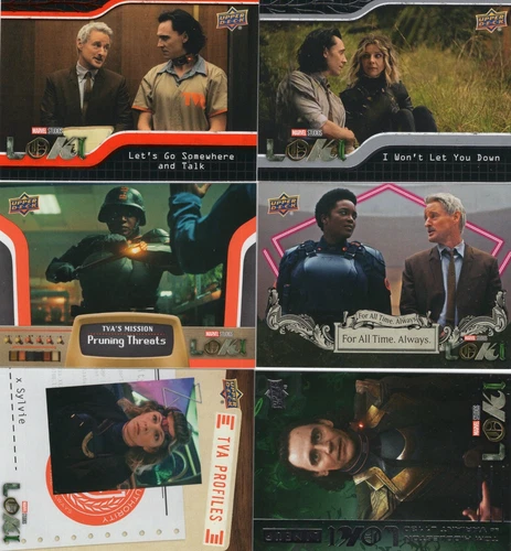 2023 Upper Deck Loki Season 1 Trading Cards - Base, Parallel & Insert Cards