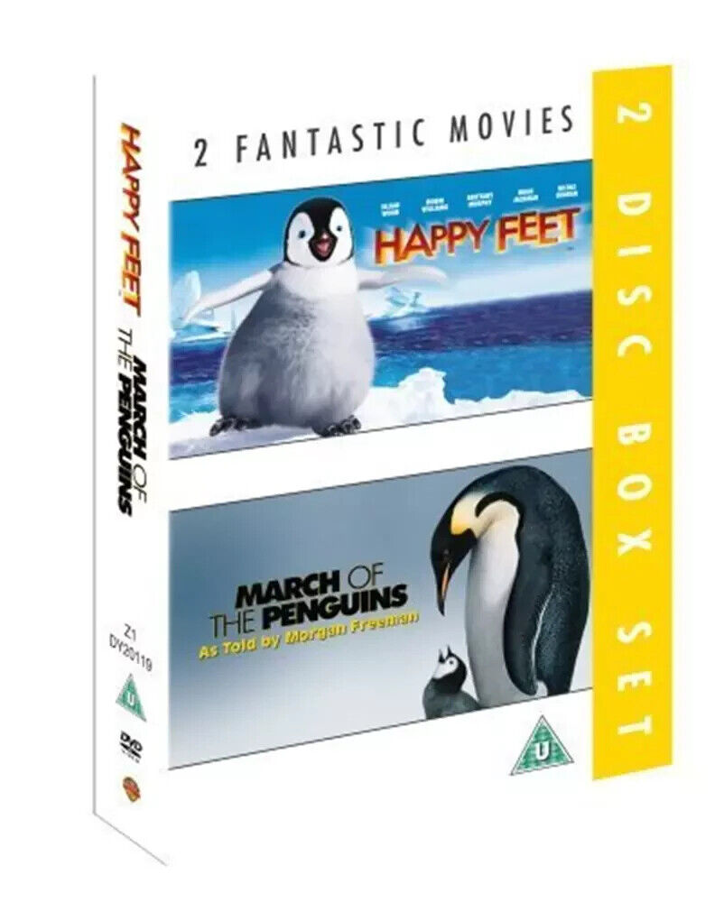 Happy Feet March Of The Penguins DVD (2007) FREE SHIPPING