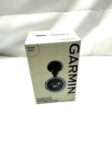 Garmin Speak 010-01862-01 GPS with Amazon Alexa - Black *New