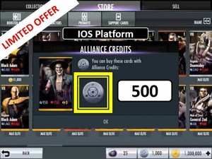 Anyone selling injustice mobile gears for real money youtube