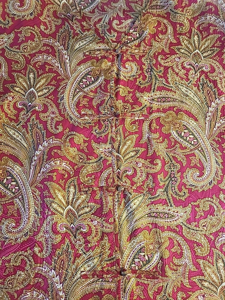 Victoria's Secret блузка женщин цветной туника пейсли Sz (L) свободного длинный  - Изображение 3 из 4