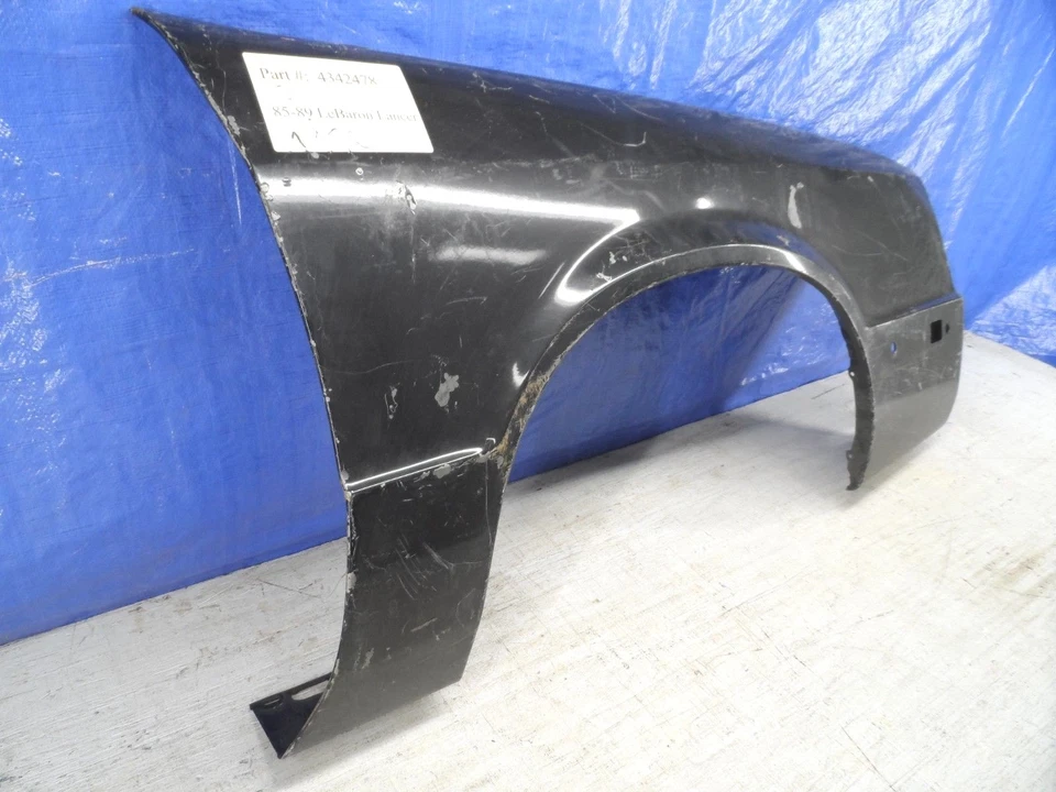 Guardabarros delantero derecho Dodge Lancer 1985-1989 Chrysler Lebaron 1985-1989 nuevo de stock 4342478 Foto 2 de 4