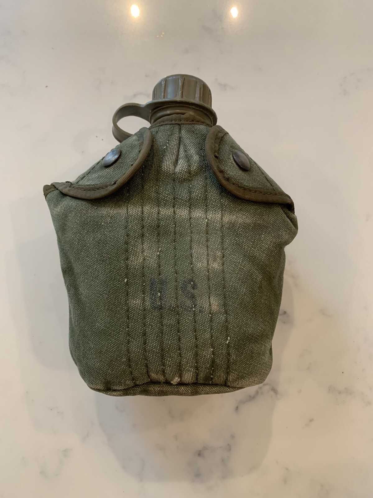 Original Vietnam Era M56 Canteen Cover, 1969 Dated, Canvas With Nylon Trim eBay