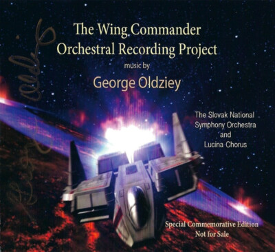 The Wing Commander Saga (1990-1998) Videogames Score CD / signed by Composer!!