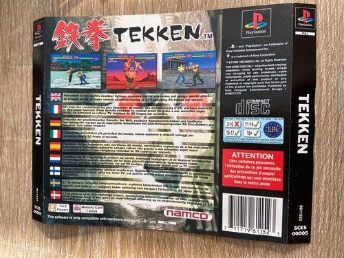 Jeu Tekken 3 PlayStation 1 PS1 Version FR - Très Bon état Sans Notice