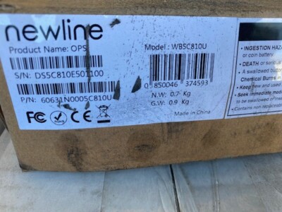 NEWLINE WB5C810U OPS ON BOARD COMPUTER