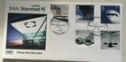 GB QEII 2002 Airliners 1 BAA Stansted Official FDC Stansted Essex SHS Cat £25++