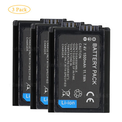 1500mAh Battery For Sony ZV-E10 ILCE-7SM2 ILCE-7S ILCE-7RM2 ILCE