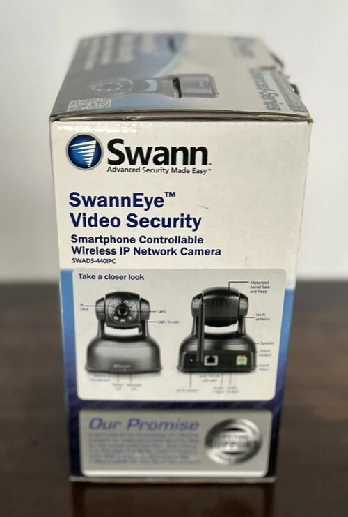 Swann Eye Video Security Wireless IP Network Camera Smartphone Control New W/Box - Image 3 of 4