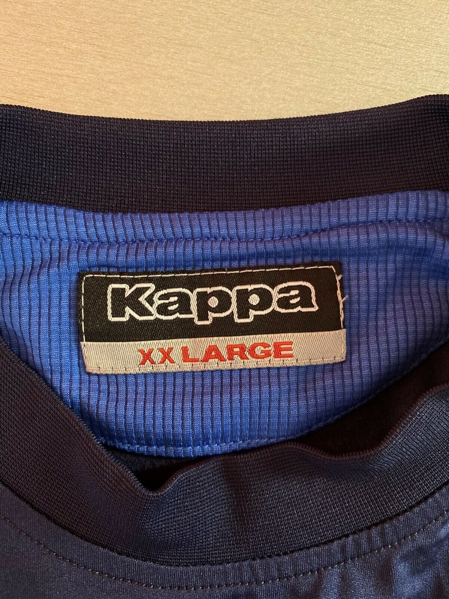 Maillot Entraînement FC Copenhague - Kappa - Homme 2XL (XXL) - Manches Longues Bleu Foncé