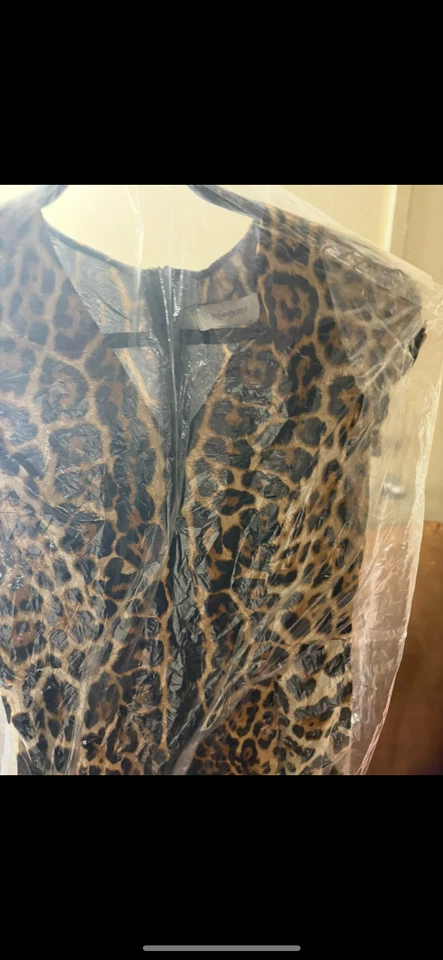 Yves Saint Laurent Leopard Dress