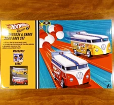 Hot Wheels Classics Mongoose & Snake Drag Race Set Volkswagen VW Drag Bus 2-Pack