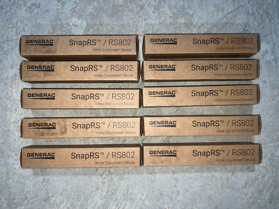 NEW LOT OF 10 Generac RS802 SnapRS In Line Module Level Rapid Shutdown Device