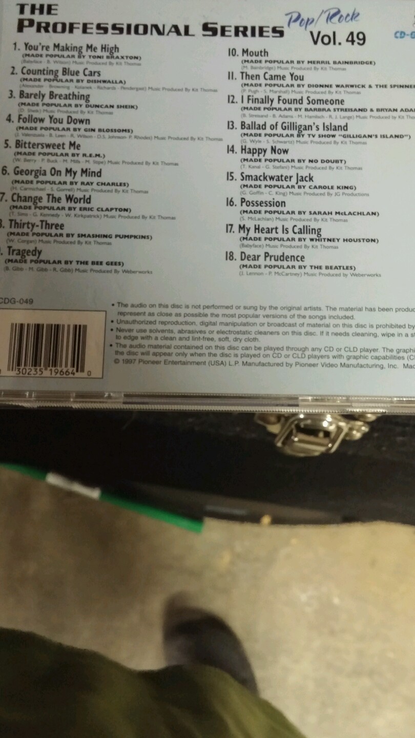 pioneer karaoke cdg eBay