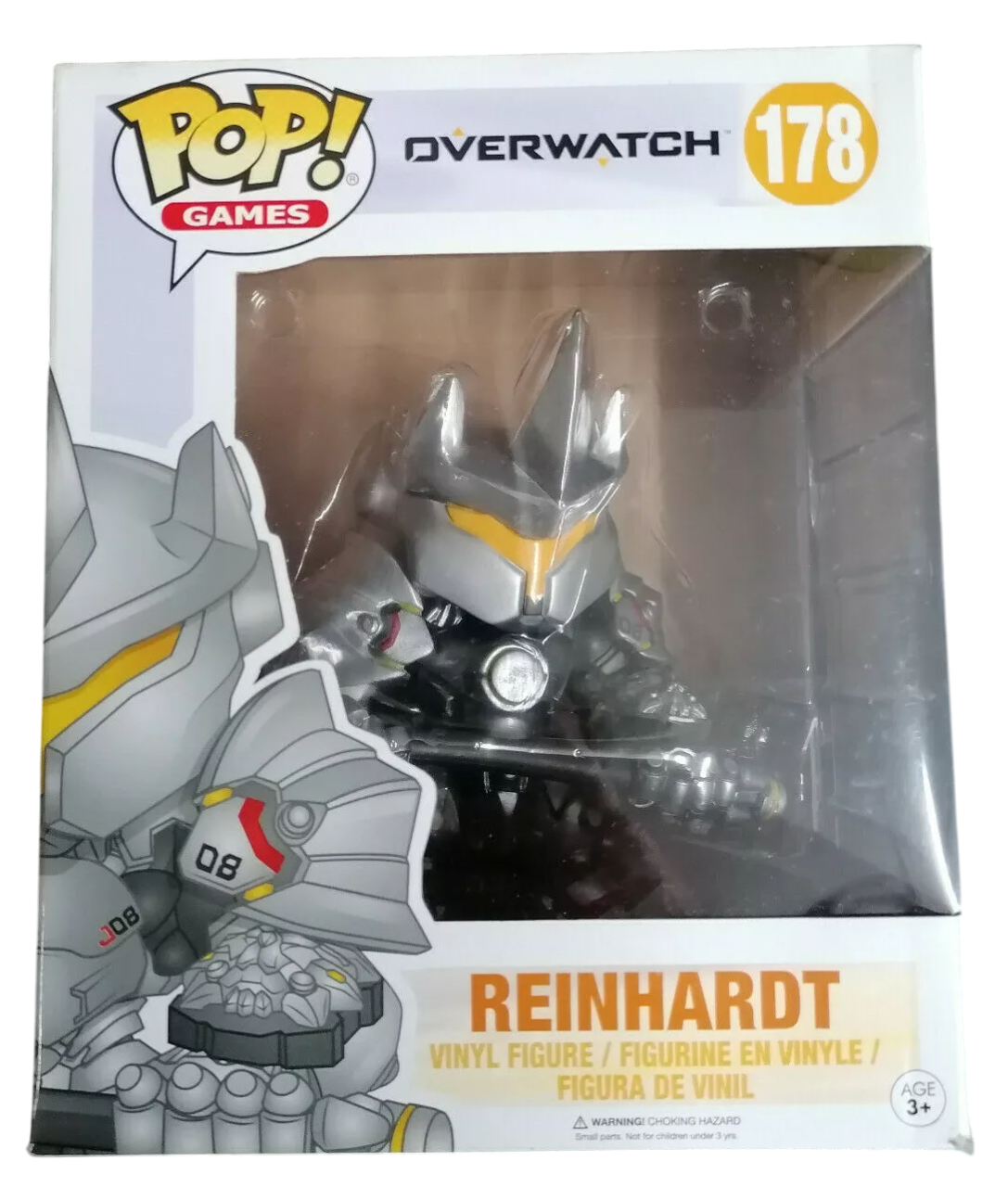 Funko Figurine Pop Overwatch Reinhardt - Image 2