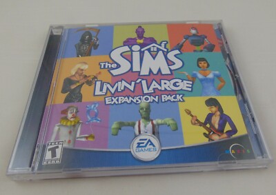 The Sims Livin' Large Expansion Pack - PC Game Add-on With New Careers & Items