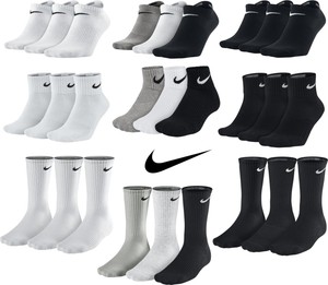 Nike Calcetines cortos Lightweight No-Show Tobilleros 3 pares - Envío Gratis