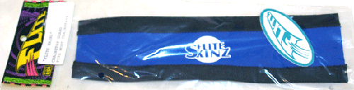 Old School Flite Skins Kettenstrebenschutz Abdeckung / blau NEU!