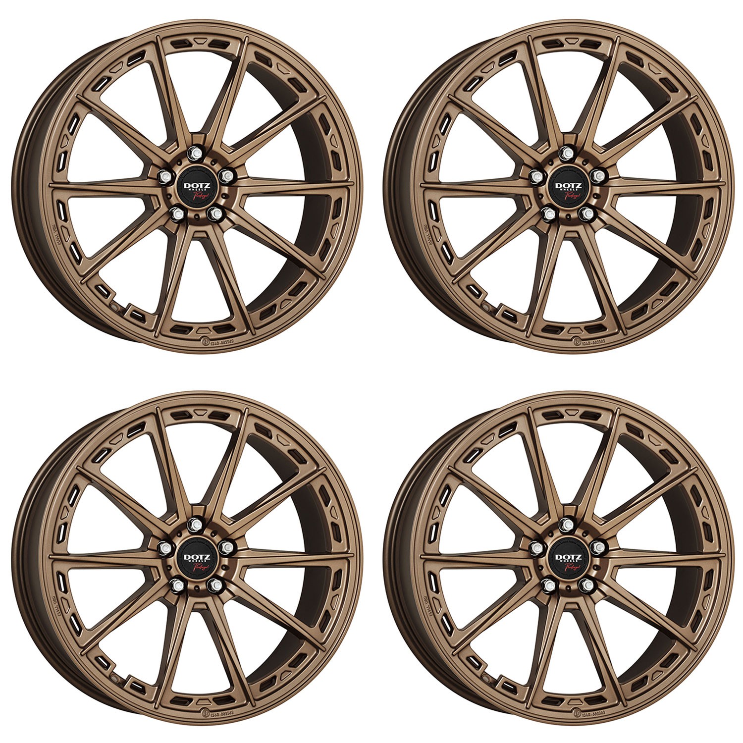 4 Dotz Sonoma bronze wheels 8.5Jx20 5x108 for Polestar Polestar 2