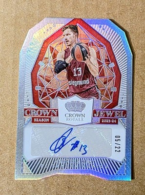 2023-24 Crown Royale Euroleague Andreas Obst CJ-OBS Crown Jewel Auto 05/22