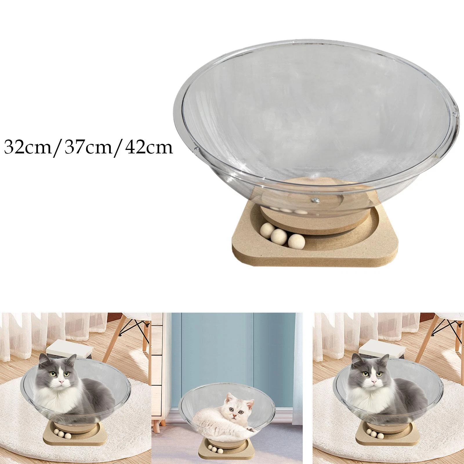 Space Capsule Cat Bed Pet Supplies Activity Center All Cleaning Kitten Nest Cat