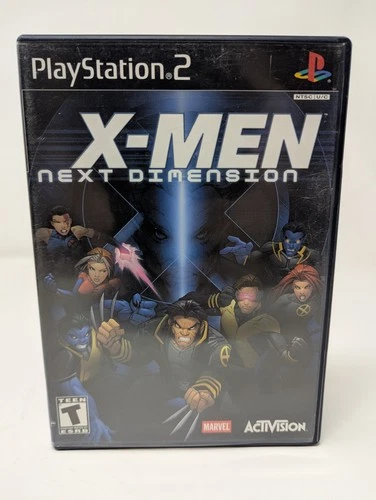 X-Men Next Dimension (PlayStation 2 PS2 2002) Complete w/ Manual Tested